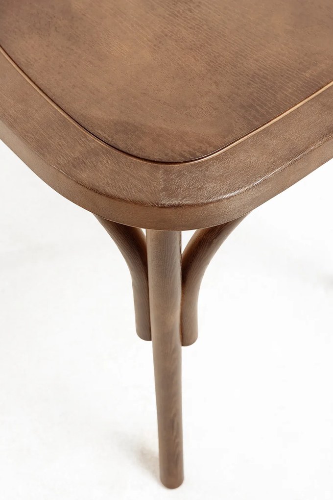 Set Van 4 Altea Polypropyleen Stoelen Met Houteffect