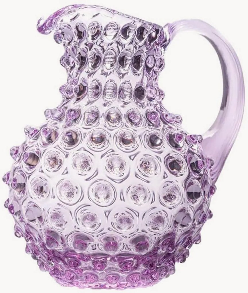 Mondgeblazen karaf Hobnail