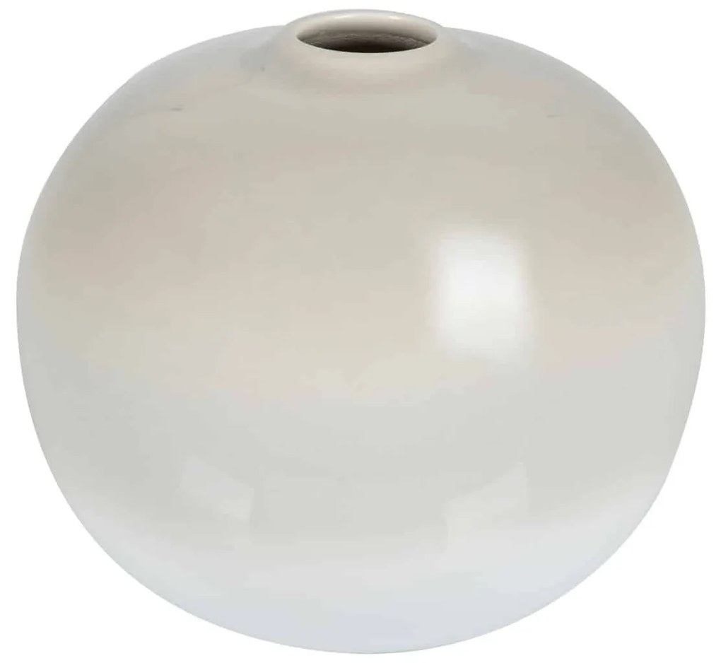 Vaas keramiek – vaas White Tullip, klein – vaas beige & wit