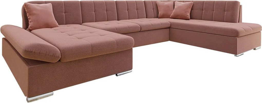 Hoekbank Comfivo Tilia II, Aanwezig, Aanwezig, 345x205x76cm, 169 kg, Poten: Kunststof