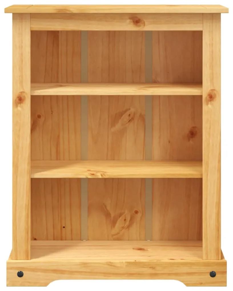 vidaXL Boekenkast grenenhout met 3 planken Corona-stijl 81x29x100 cm