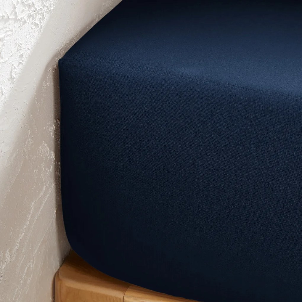 Effen hoeslaken in tergal, omslag 32 cm, Scenario