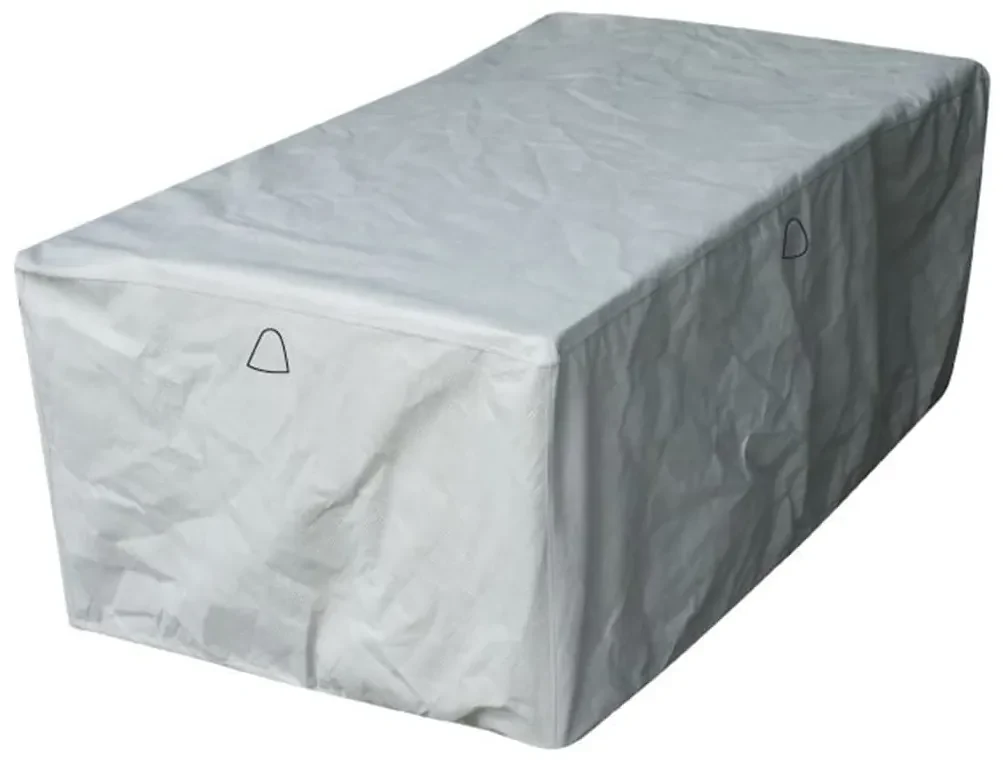 Eurotrail Beschermhoes voor tuintafel 225x110x75 cm grijs