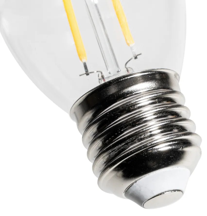 Set van 5 E27 LED lamp P45 Sensor LUX 3W 250 lm 3000K