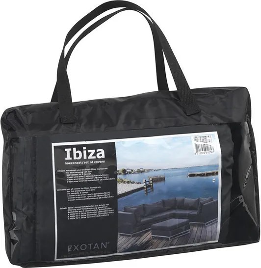 Ibiza coverset Ibiza loungeset grijs