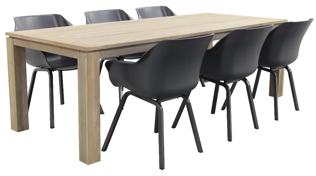 Hartman Sophie Element Xerix/Rome grey 240 cm. tuinset - 7-delig