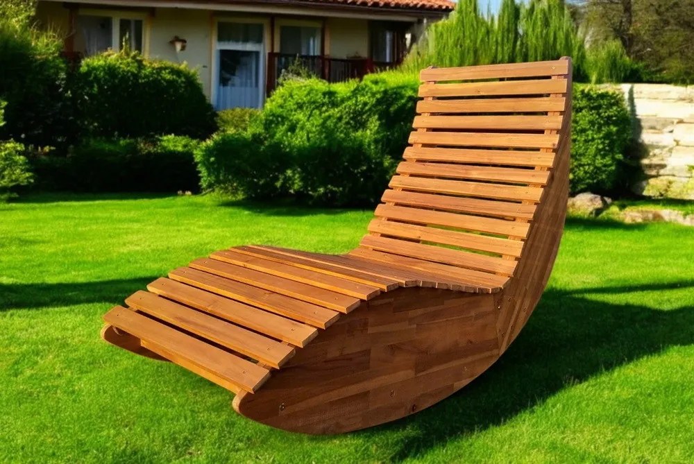 Kanpur Garden Point modern acaciahouten tuinbed