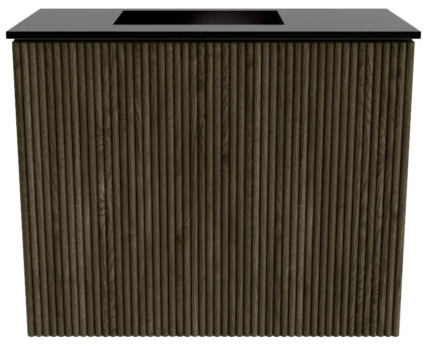 Mondiaz Joya 50cm toiletmeubel shadow met wastafel faye links 1 kraangat urban