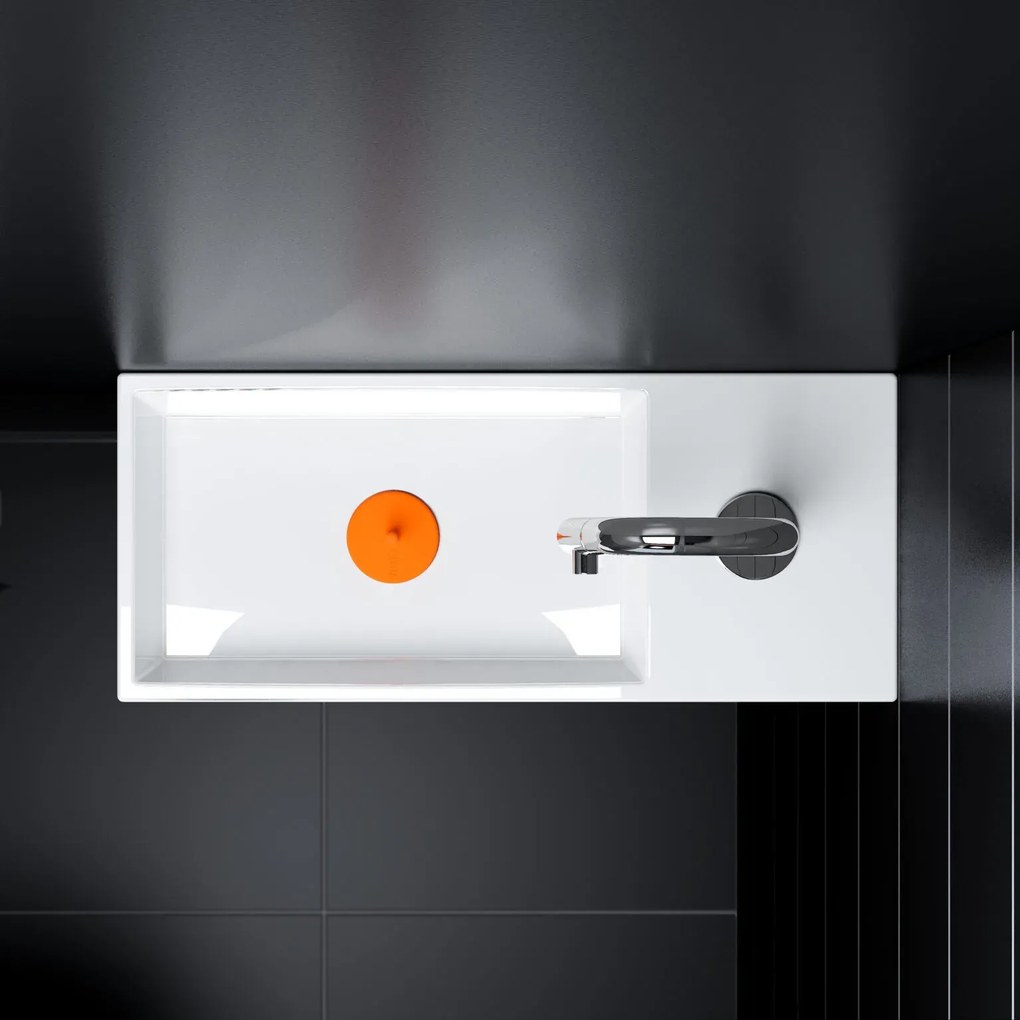 Clou Mini Wash Me siliconen waterstop oranje