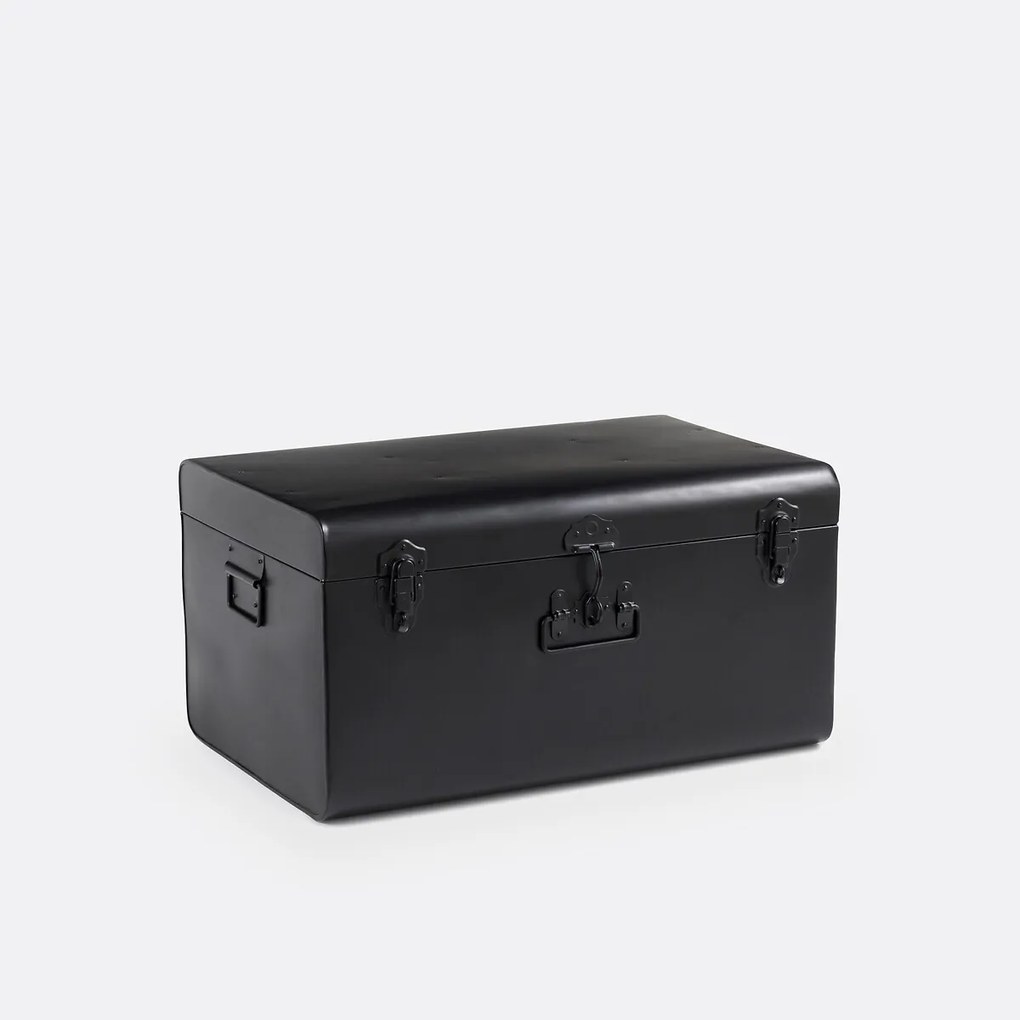 Koffer in staalmetaal, Masa