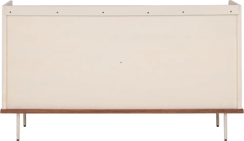 Beige Dressoir Met Ribbels - 150x45x85cm.