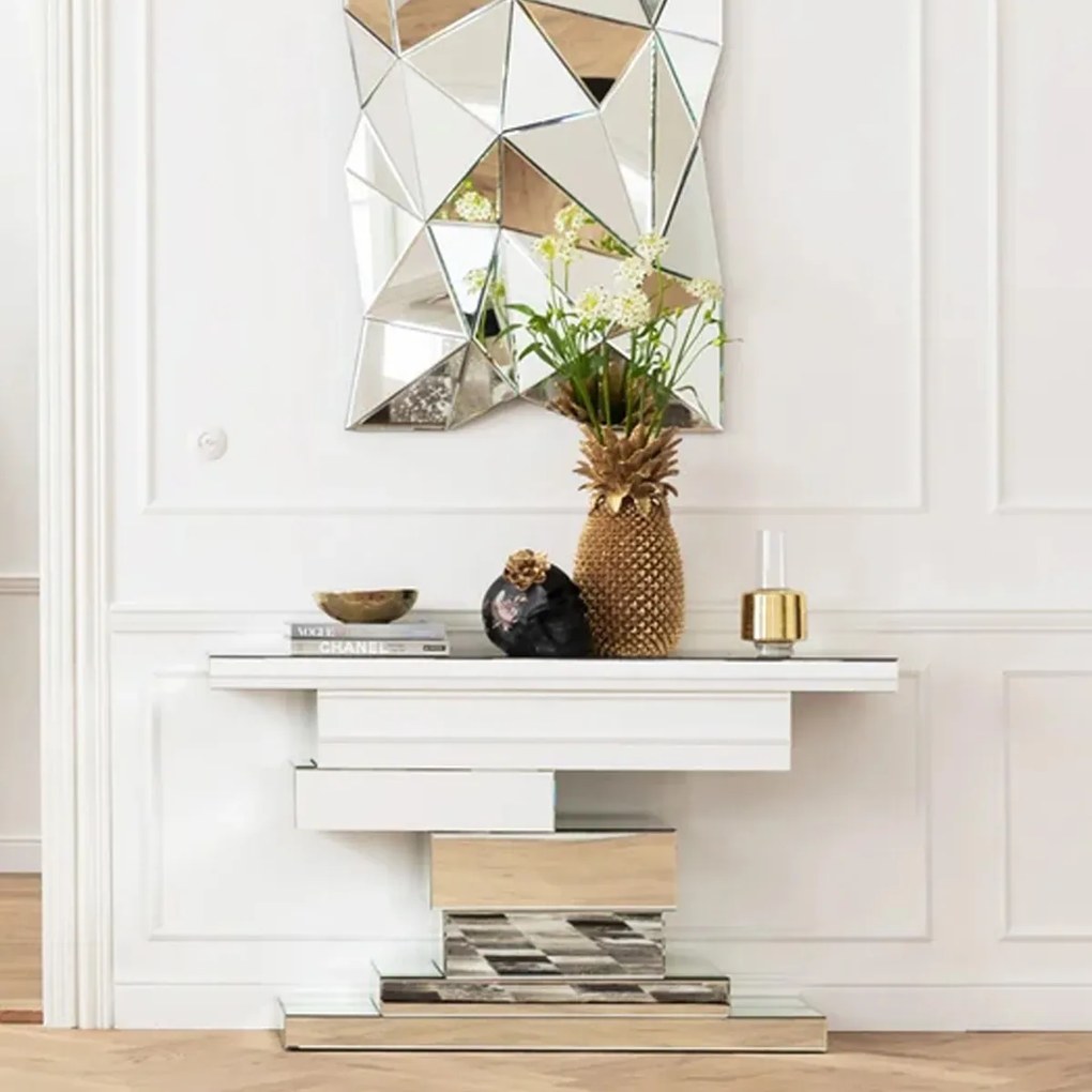 Kaptafel Spiegels - 151 X 41cm.