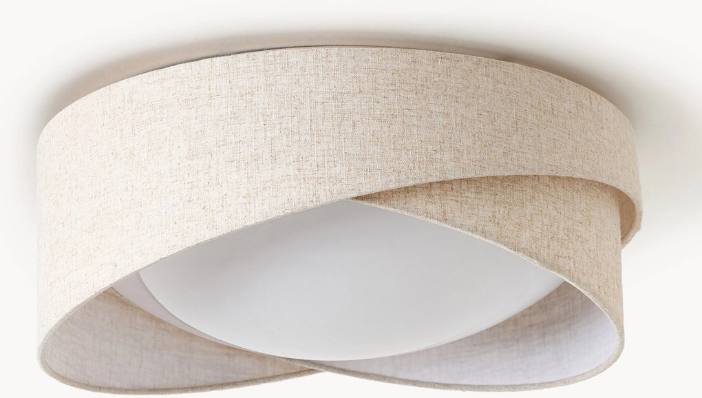 Plafondlamp Jela van stof