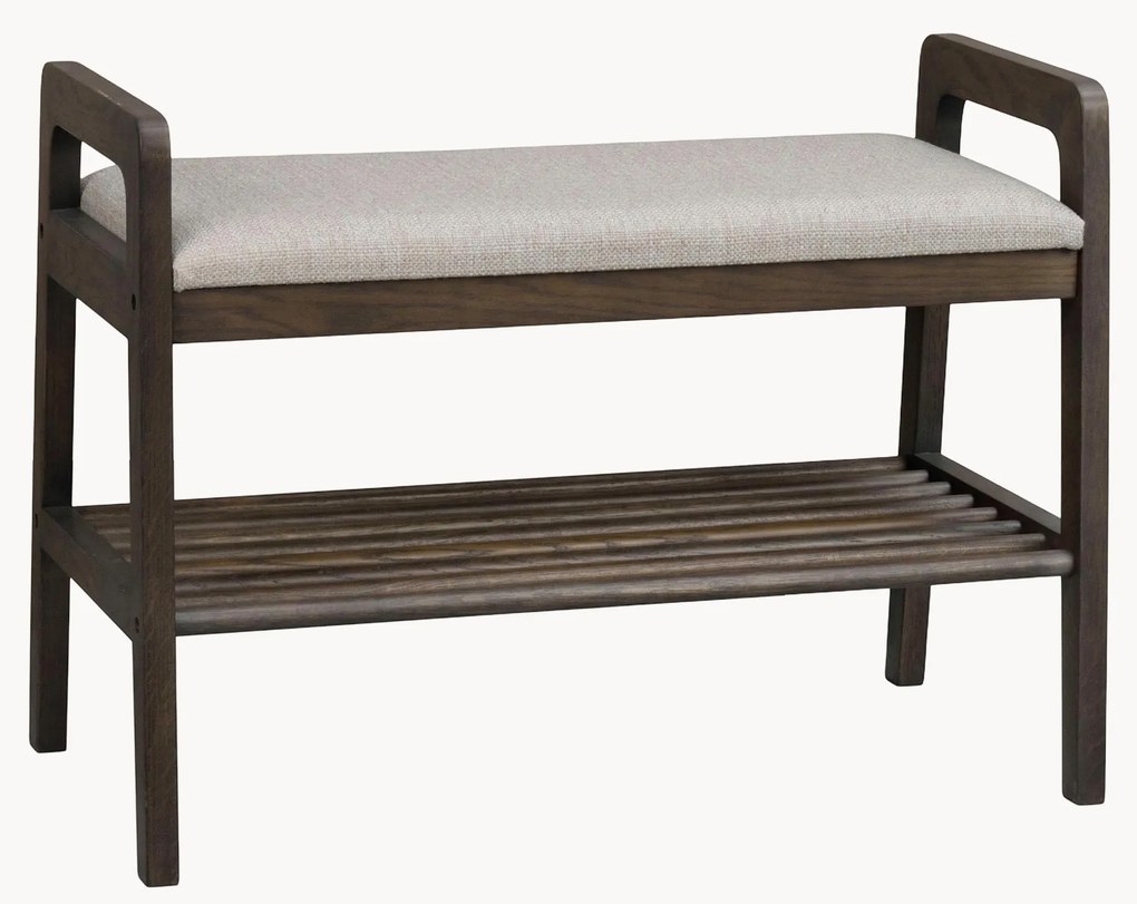 Gestoffeerde bank Inverness van eikenhout