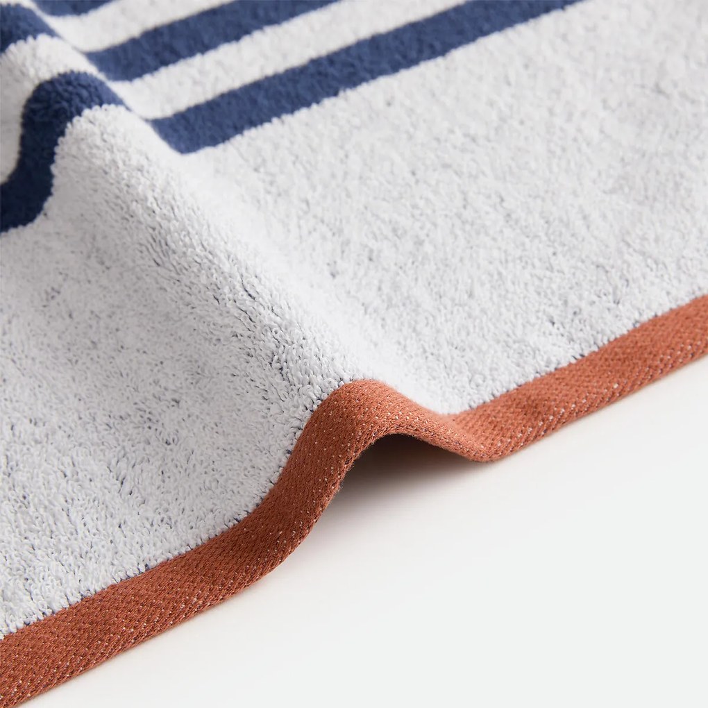 Gestreepte handdoek 500g/m2, Calanques