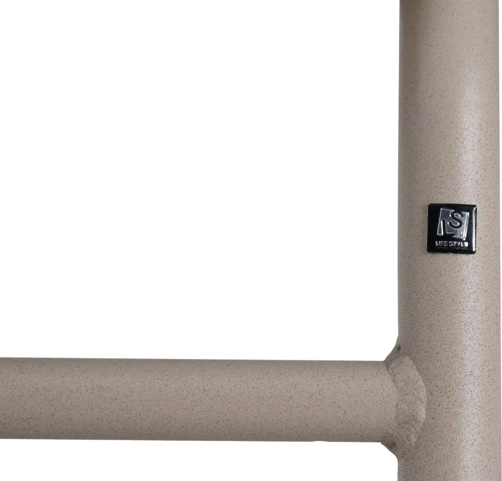 Tuinset 6 personen 220 cm Rope Taupe Lifestyle Garden Furniture Ventana/Provence