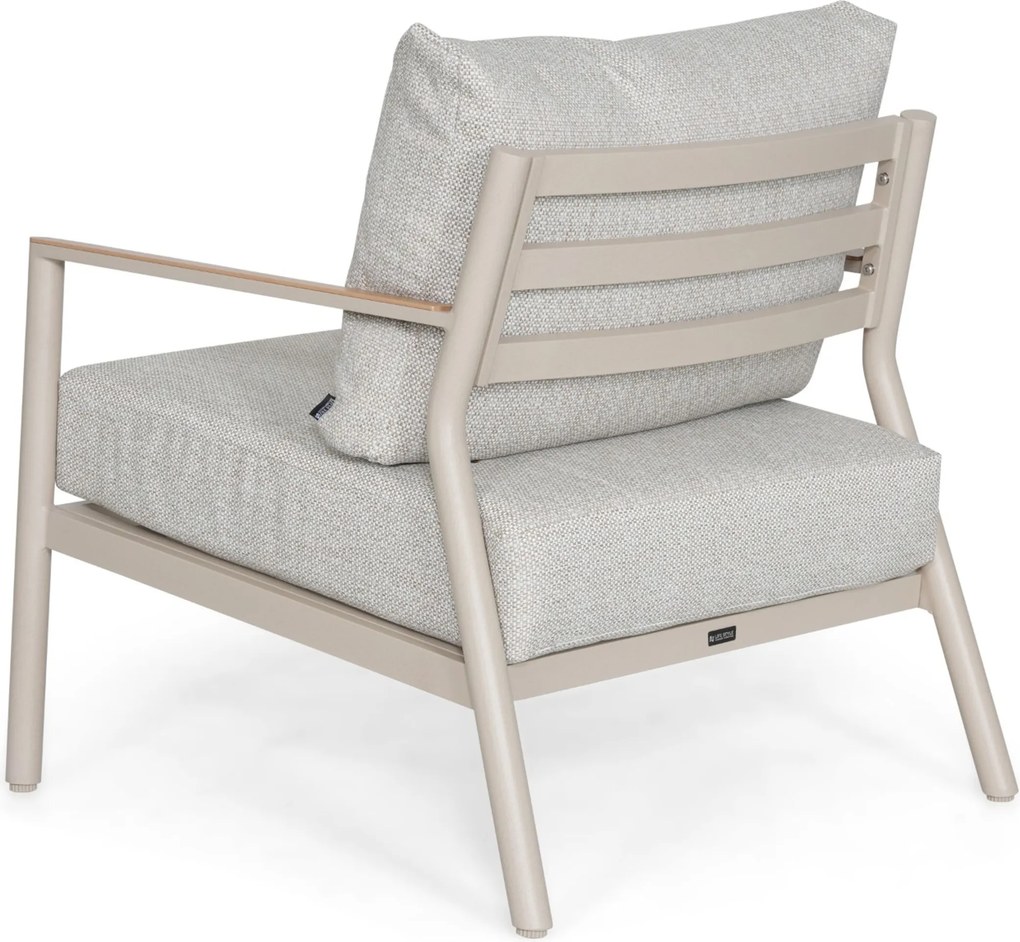 Hoek loungeset 6 personen Aluminium Taupe  Lifestyle Garden Furniture Verano