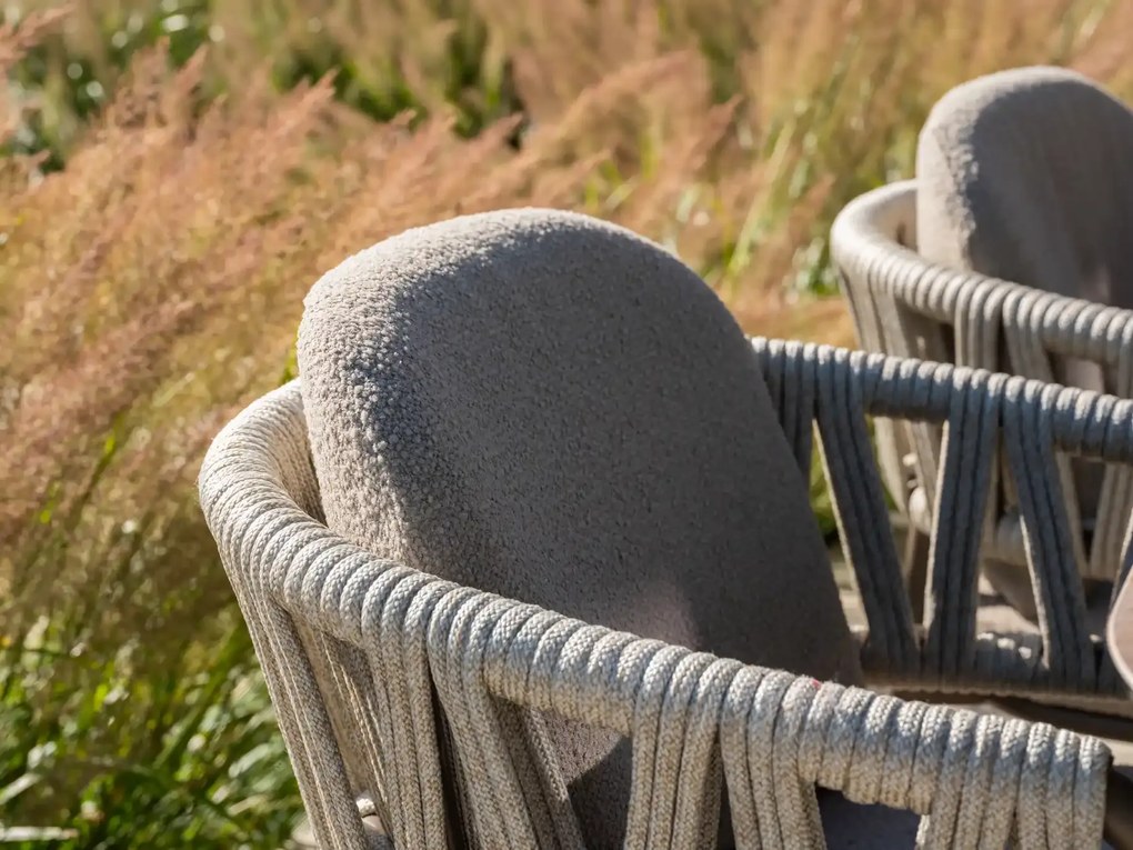 Taste by 4 Seasons Calma tuinset terre met Manolo tafel 240 cm Tuinstoel bruin weerbestendig