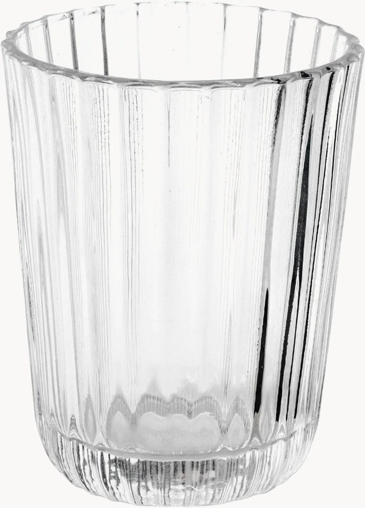 Geribbelde tumblers Emily, 6-delig