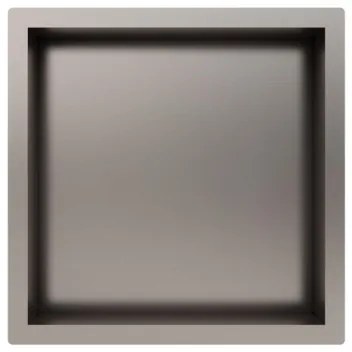 Fortifura Galeria Inbouwnis - 30x30x7cm - Geborsteld RVS PVD (RVS)