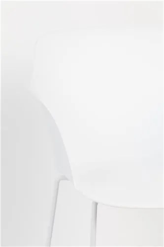 House of Rebels Eetkamerstoel - Saar - Wit - House of Rebels