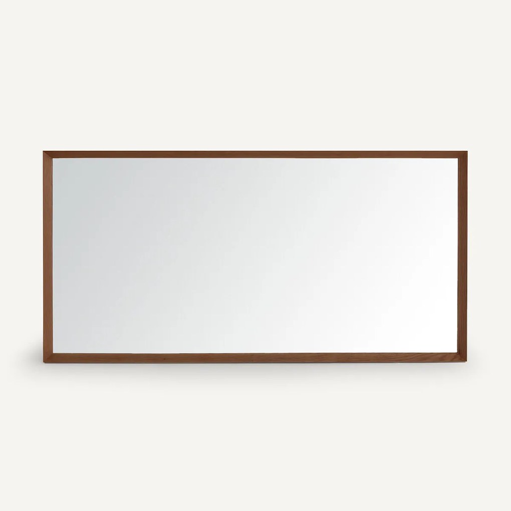 Spiegel XXL massief notenhout H200 cm, Andromède