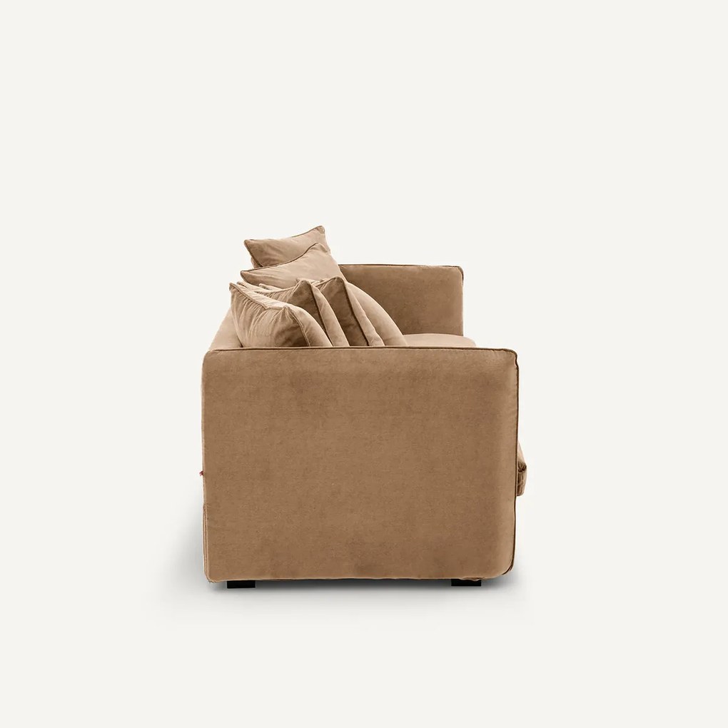 Bank 3-, 4- of 5-zits, in stonewashed fluweel, Neo Chiquito