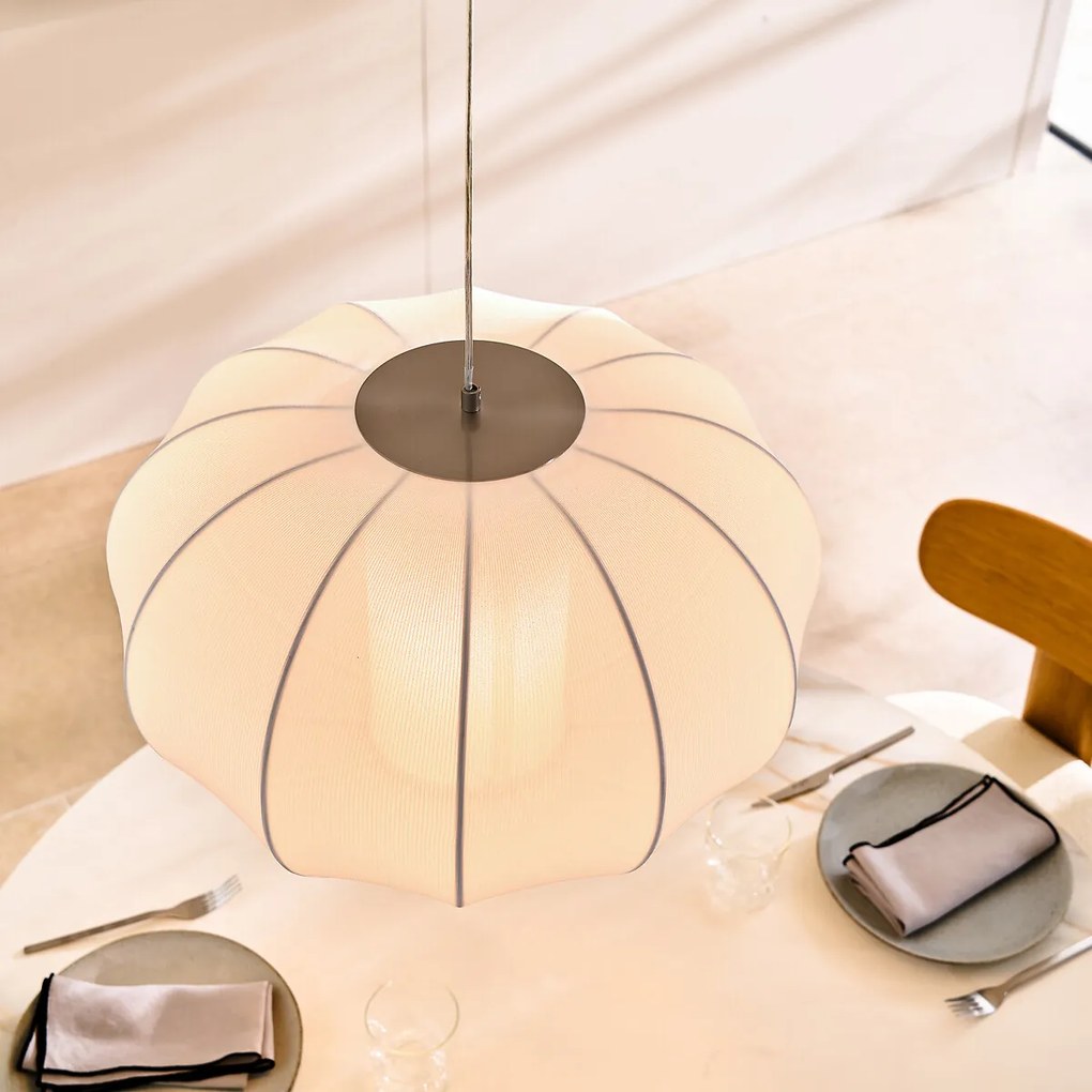 Hanglamp, lantaarn in tricot, Satchi
