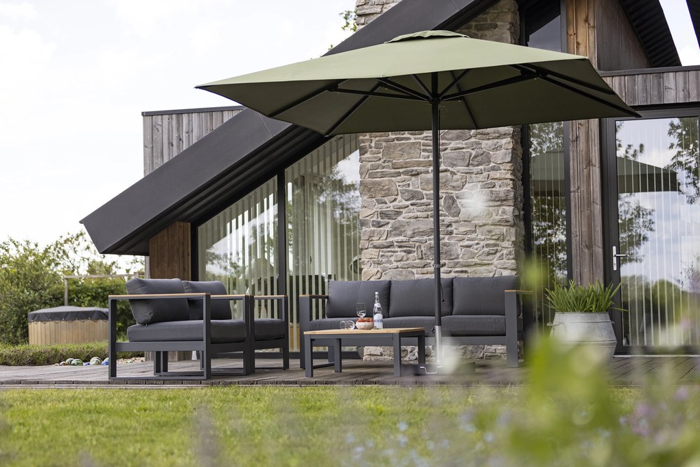 Bellagio Sorani stoel-bank loungeset 4-delig