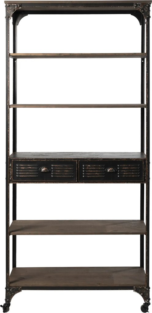 Rootsmann Stellingkast Smal | Zwart