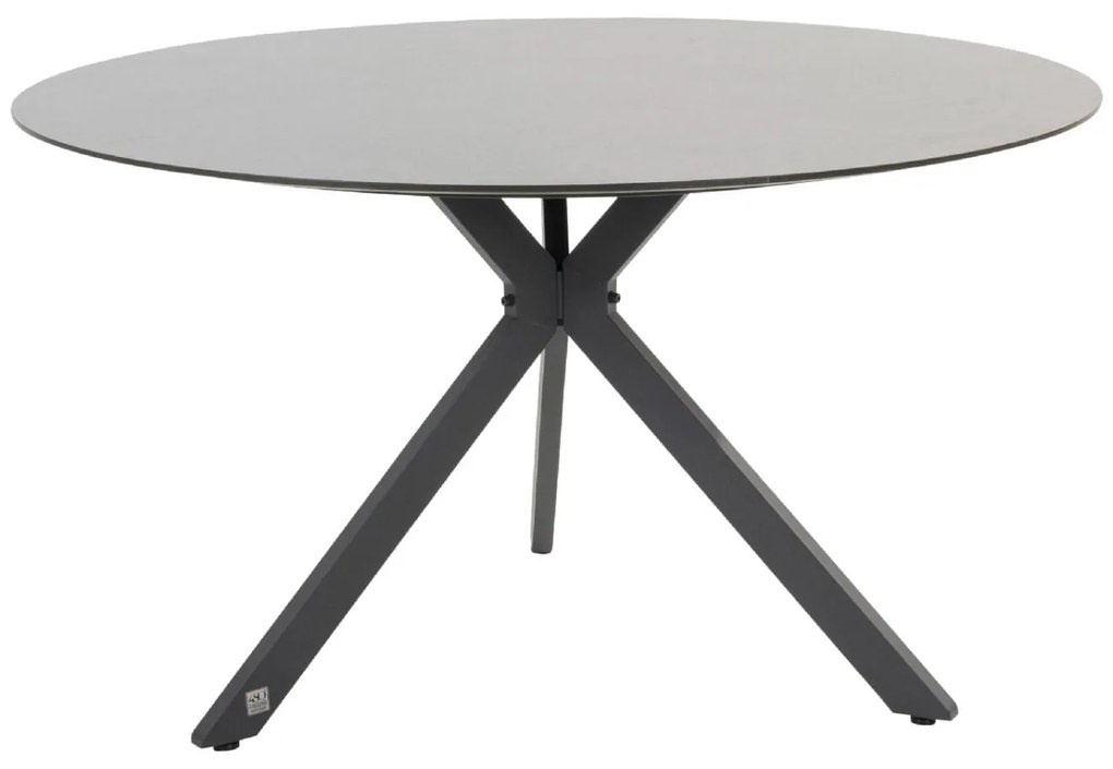 4 Seasons Veneto/Locarno ronde tuinset - Ø130 cm. - stapelbaar