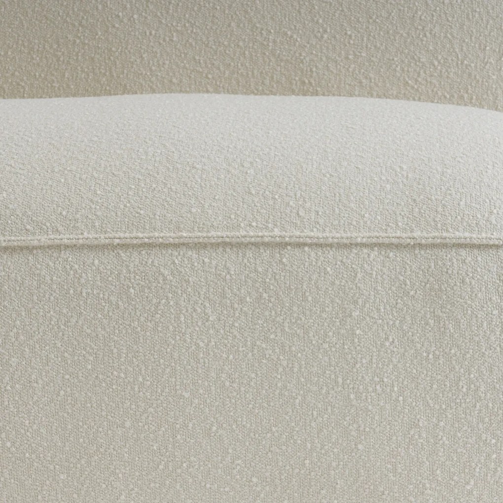 Element voor modulaire bank, 2-zit, in badstof, Seven