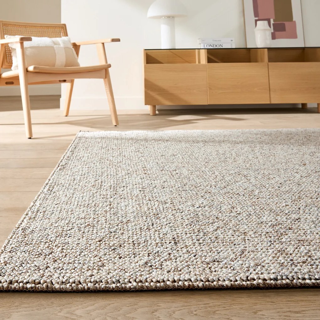 Vloerkleed met bouclé effect, Mako