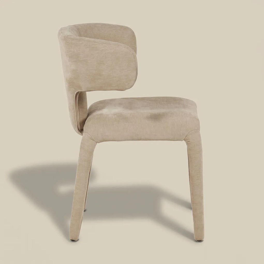 Kare Design Tobi Eetkamerstoel Stof Beige