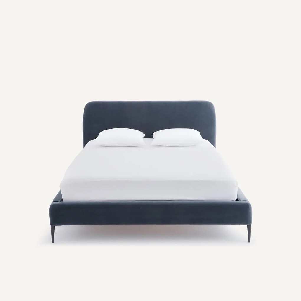 2-persoonsbed, in fluweel, design E. Gallina, Oscar