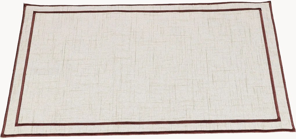 Katoenen placemats Tabletop, 4-delig