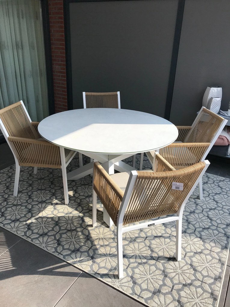 Bellagio Ferrone dining tuintafel Ø 150cm (h:75cm)