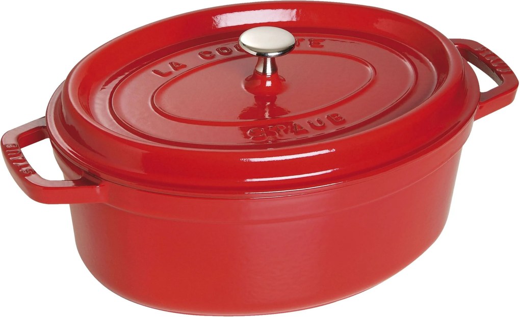 Staub La Cocotte Cocotte 29 cm / 4,25 l, Ovaal, Kersenrood - La Cocotte - Staub