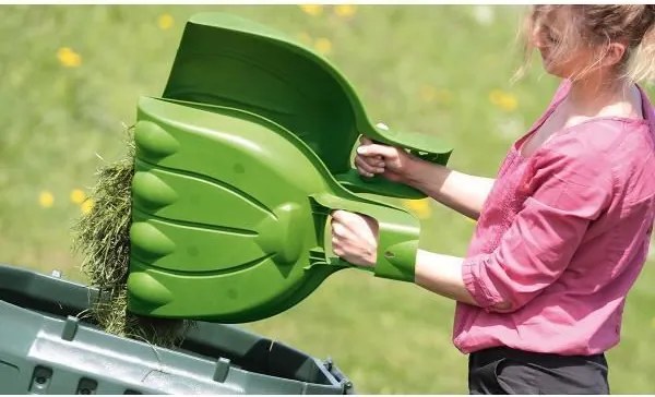 Prosperplast Bear Paw Bladscheppen / Bladgrijpers - Olijfgroen - Set van 2 stuks