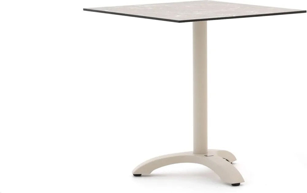 Tuin eettafel Bellagio  | Vierkant  | Tuintafel Kunststof | 70x70cm | 2 personen | Kees Smit Tuinmeubelen