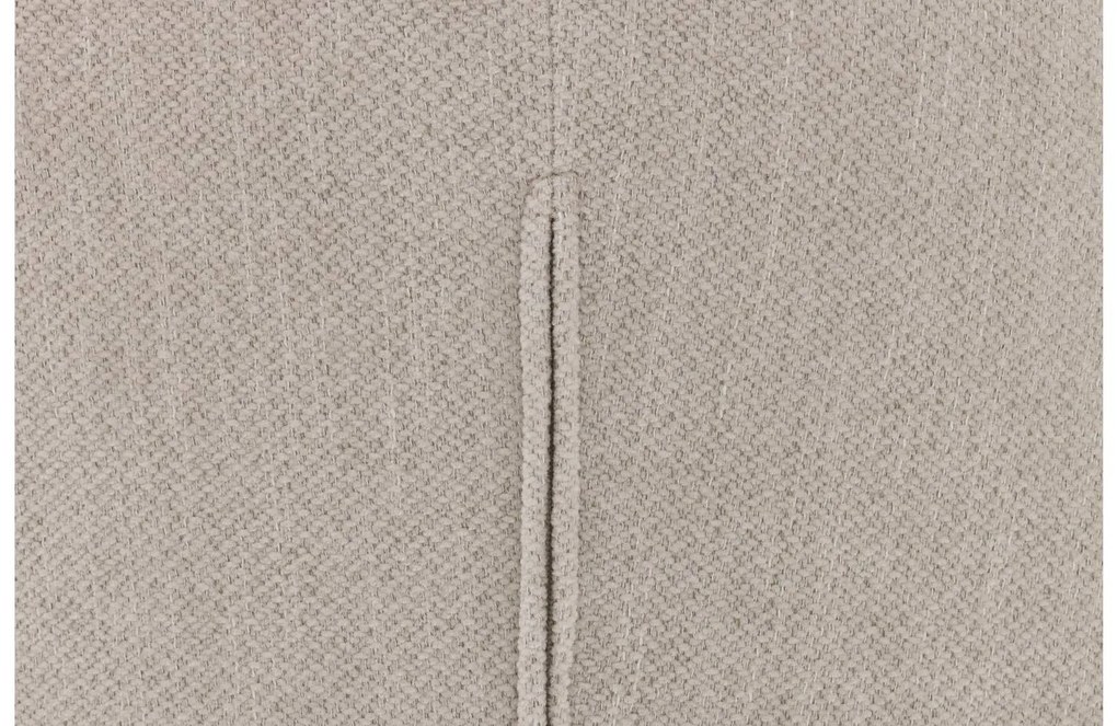 Goossens Stoel Noomi beige stof met armleuning,