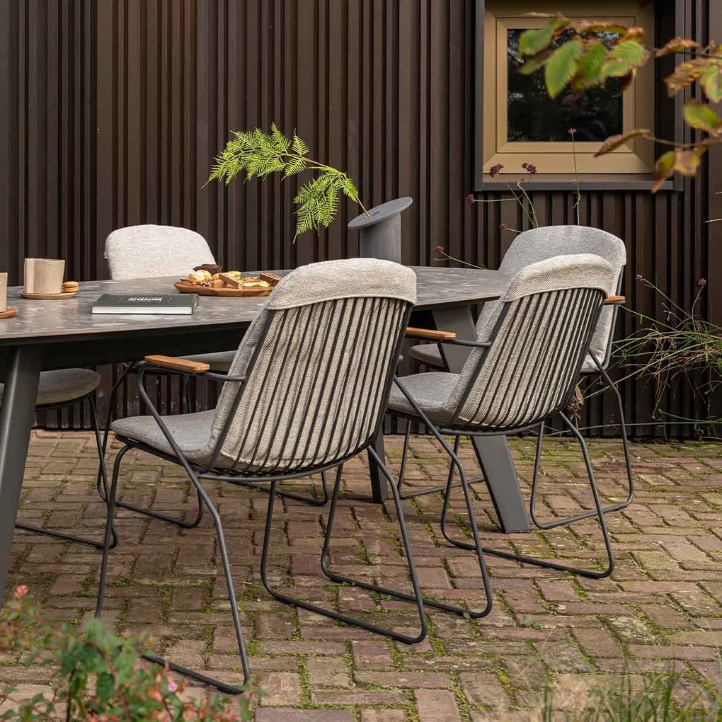 Taste by 4 Seasons Veneto tuinset 5-delig - Alto tuintafel 180x100 cm
