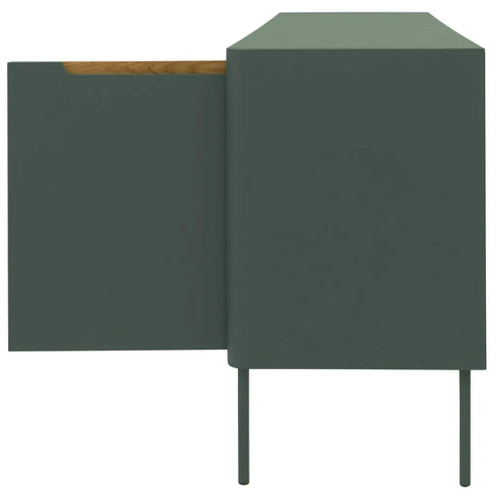 Tenzo Switch Mat Groen Dressoir Scandinavisch Design - 173x45x76cm.