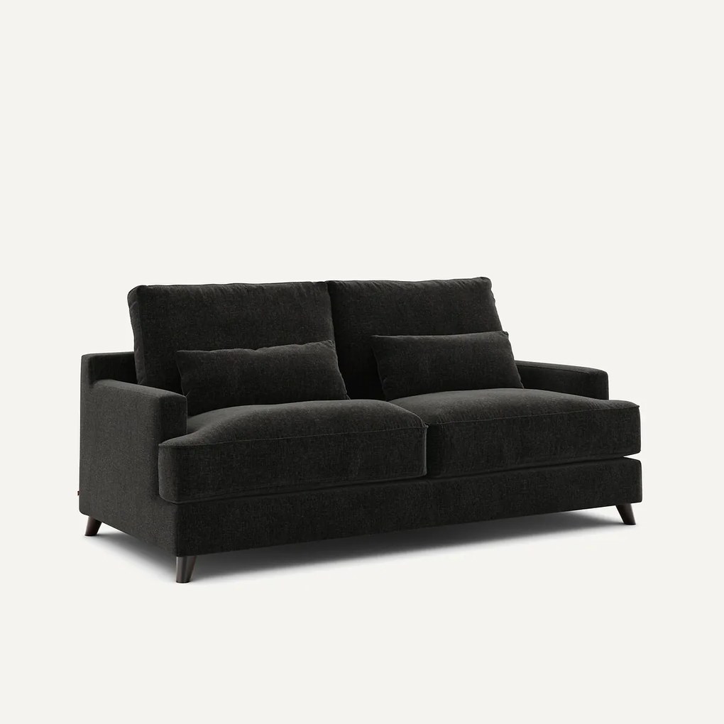 Slaapbank in chenille fluweel, Alwine