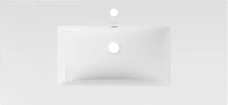 Mexen Atena inbouw wastafel 101 x 46 cm, wit - 25011000
