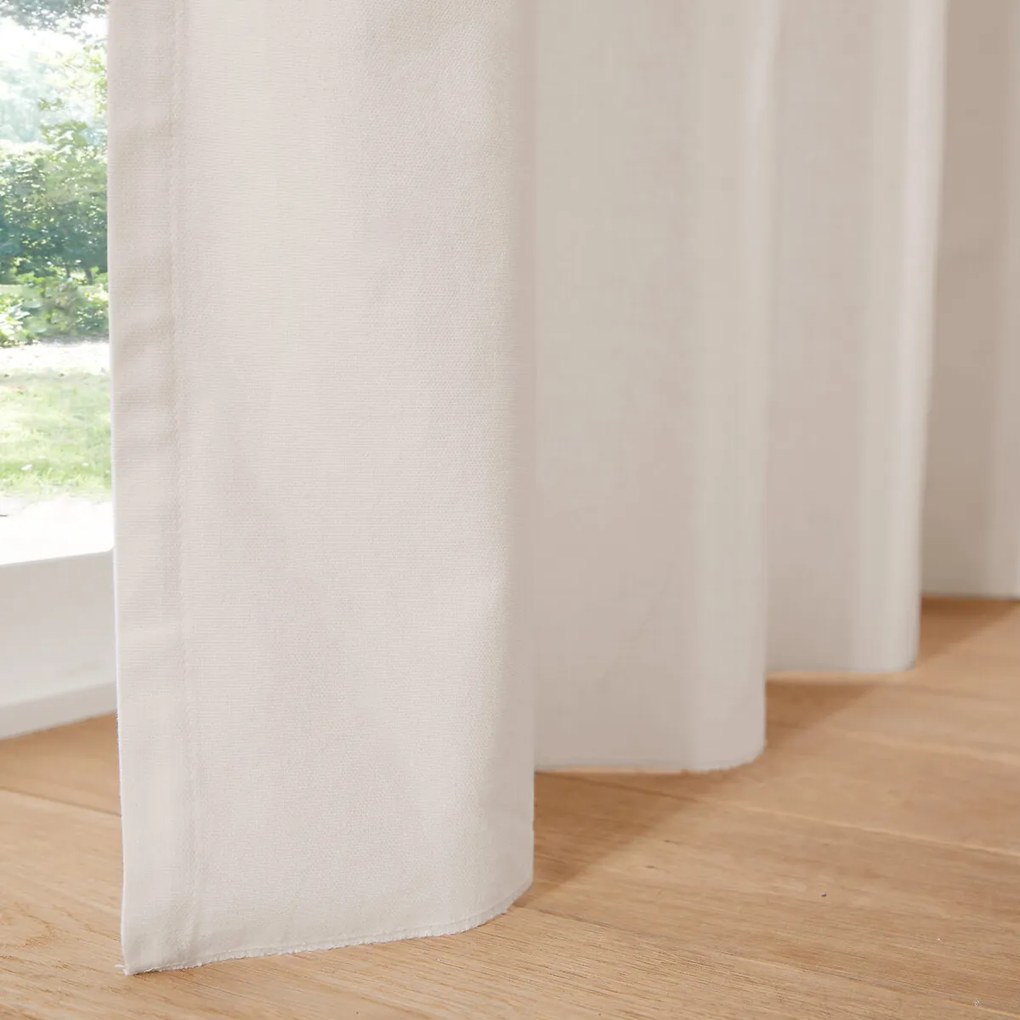 Katoenen gordijn met oogjes Scenario