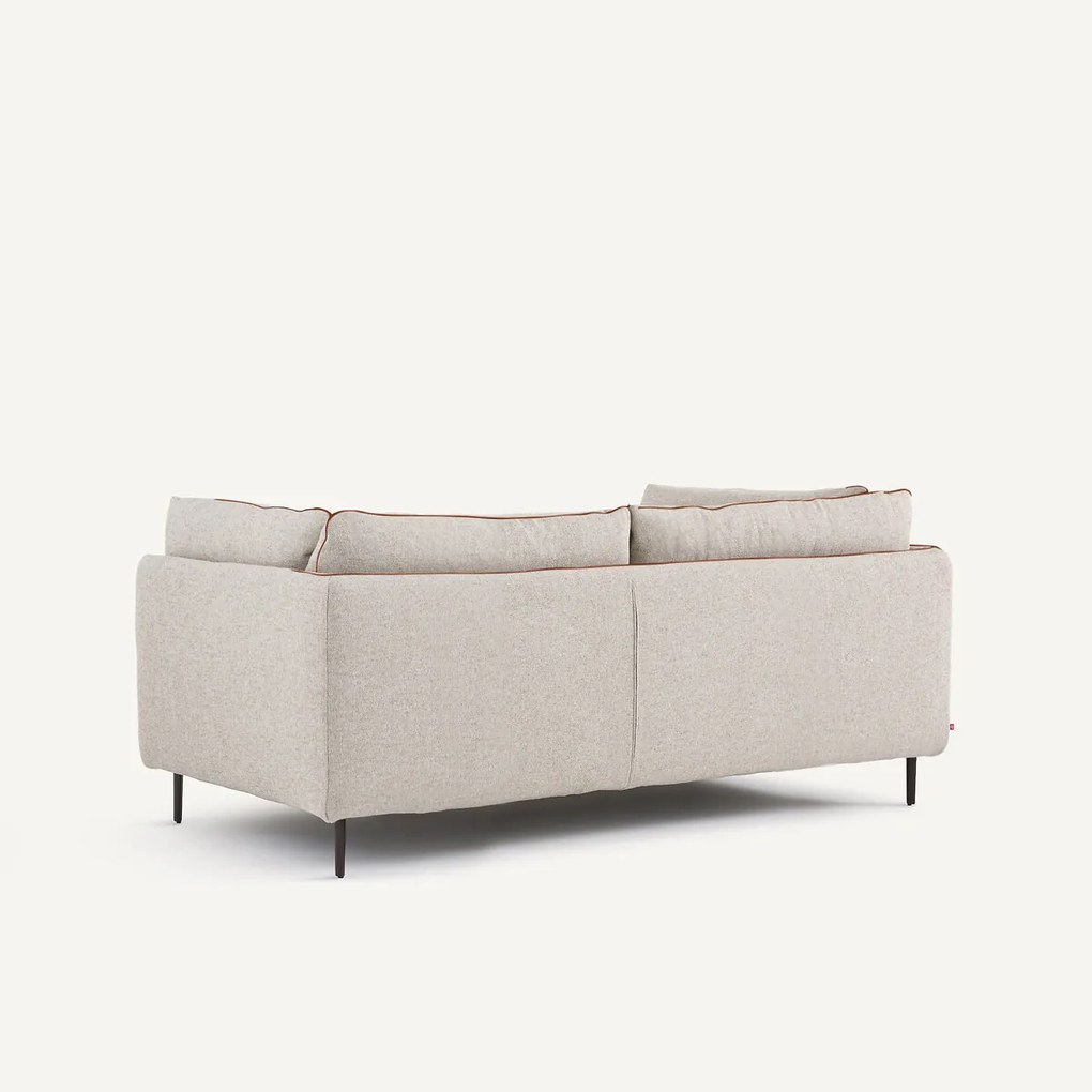 2-zitsbank in structuurviscose en linnen, BOTERO