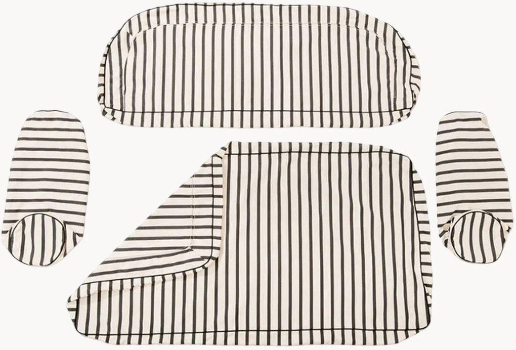 Bekleding Al Fresco Al Fresco met strepen, 4-delig