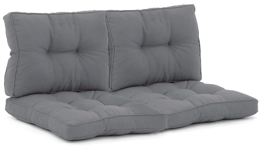 Loungekussen Tuin | Grijs-Antraciet  | Dralon | Madison | 120x60cm | Kees Smit Tuinmeubelen
