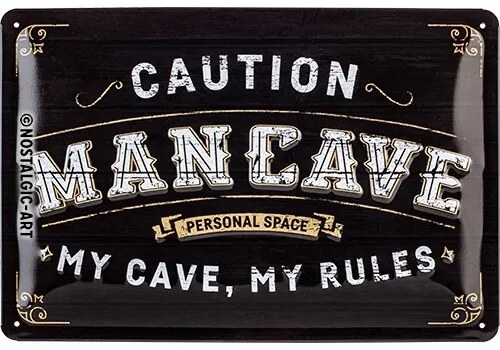 Metalen bord Man Cave
